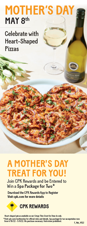Celebrate Mom at CPK icon