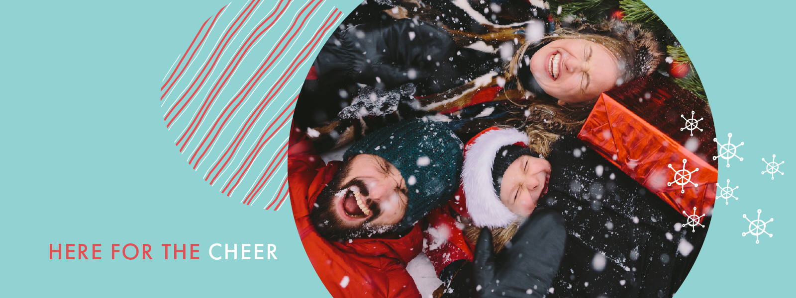 here for cheer header