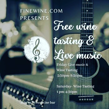 Free Saturday Wine Tastings – 1pm-4:30pm icon